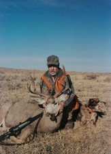 Reggie with his nice Montana Mule Deer